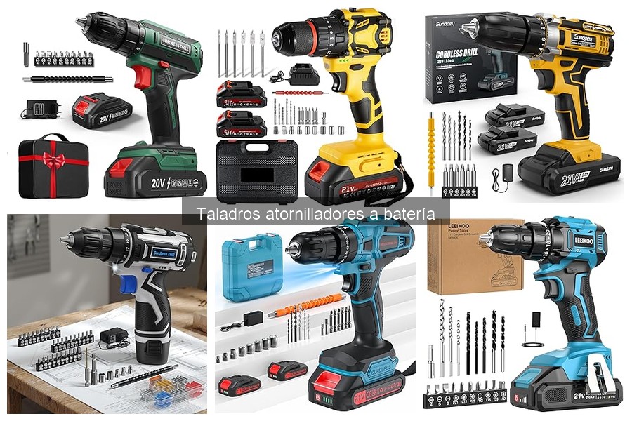 ¿Qué batería elegir para tu taladro atornillador a batería?
