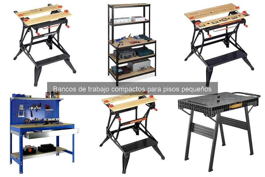 ¿Qué es un banco de trabajo compacto para pisos pequeños?