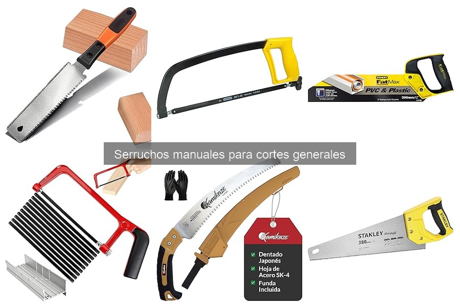 ¿Qué es un serrucho manual? Definición y Usos