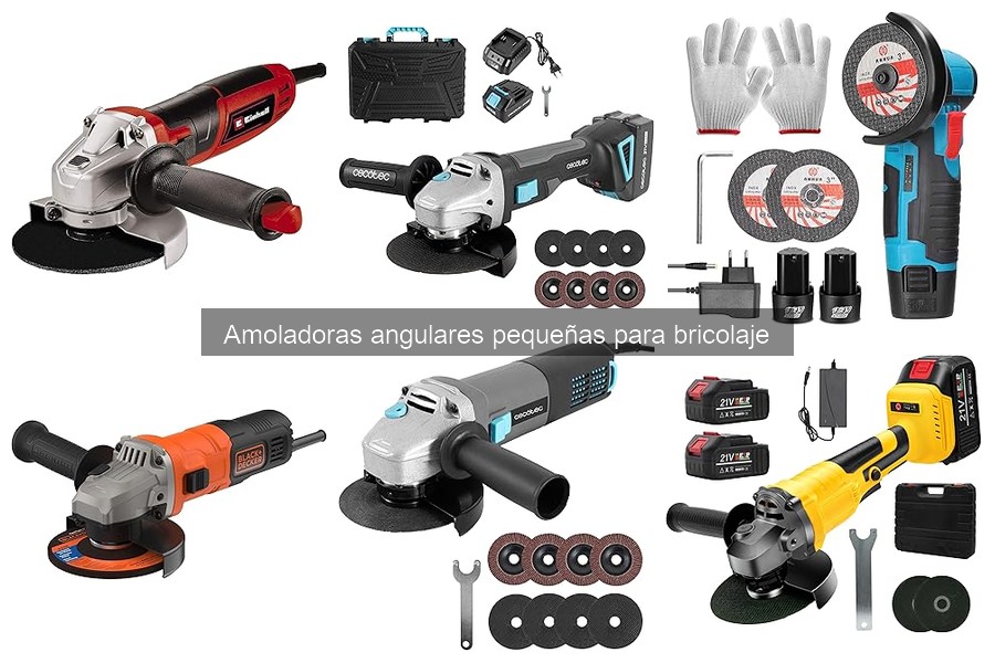 ¿Qué es una amoladora angular pequeña? Guía para bricolaje