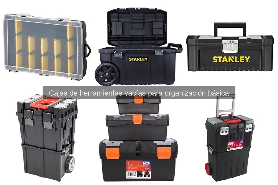 ¿Qué es una caja de herramientas vacía? Descubre sus usos