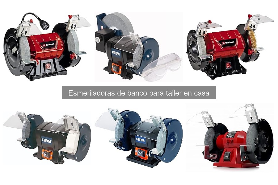 ¿Qué es una esmeriladora de banco? Guía y funcionamiento