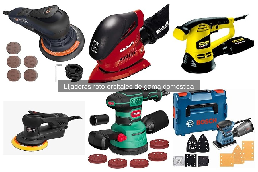 ¿Qué es una lijadora roto orbital y cómo funciona?