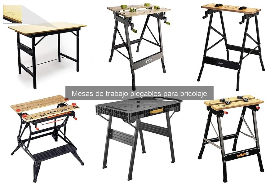 ¿Qué es una mesa de trabajo plegable? Características y beneficios