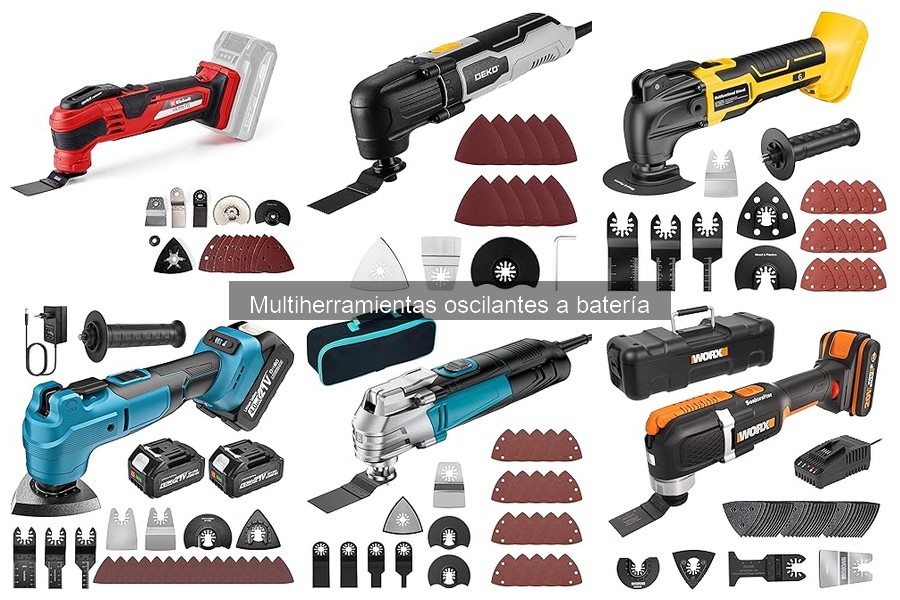 ¿Qué es una multiherramienta oscilante a batería? Guía Básica