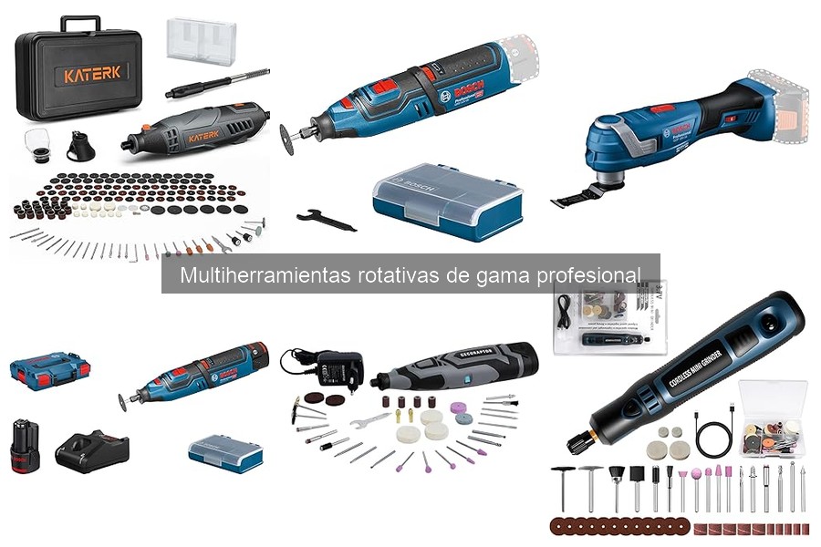 ¿Qué es una multiherramienta rotativa? Definición y características