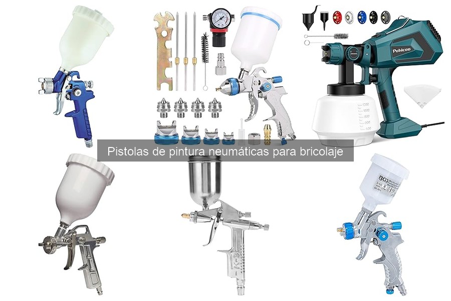 ¿Qué es una pistola de pintura neumática? Guía completa
