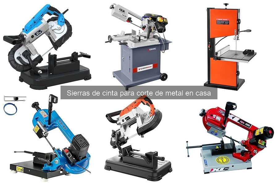 ¿Qué es una sierra de cinta para corte de metal?