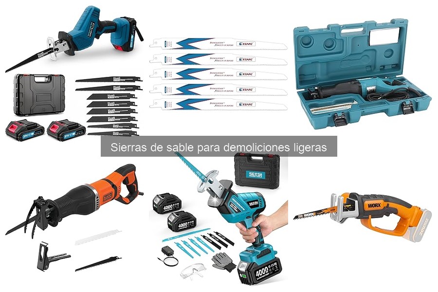 ¿Qué es una sierra de sable y cómo funciona?