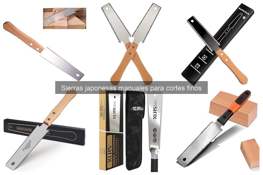 ¿Qué es una sierra japonesa manual y cómo usarla?