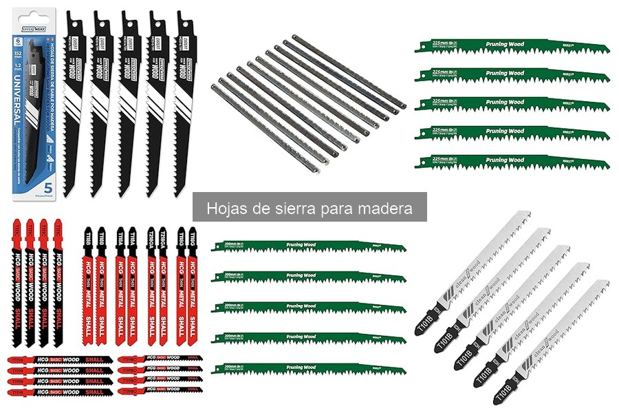 ¿Qué son las hojas de sierra para madera? Guia para principiantes