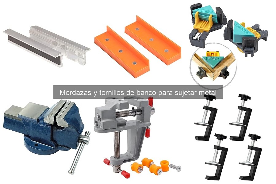 ¿Qué son las mordazas y tornillos de banco? Guía básica