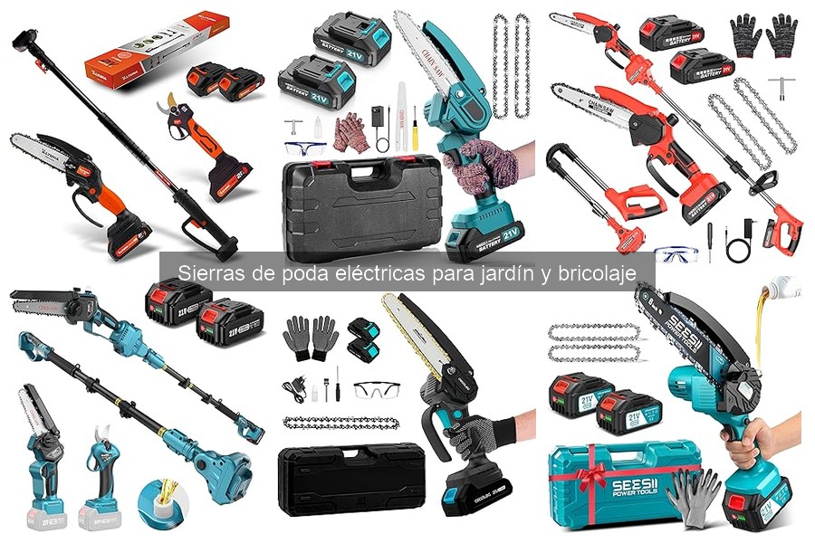 ¿Qué son las sierras de poda eléctricas? Guía completa