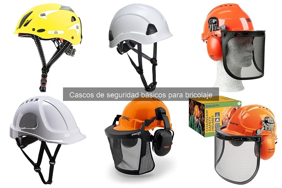 Qué son los cascos de seguridad básicos para bricolaje