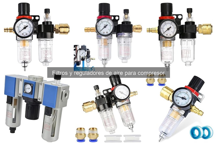 ¿Qué son los filtros y reguladores de aire para compresor?