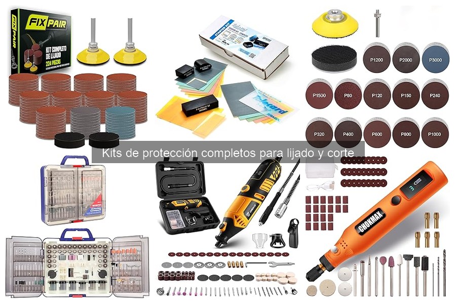 Qué son los kits de protección para lijado y corte