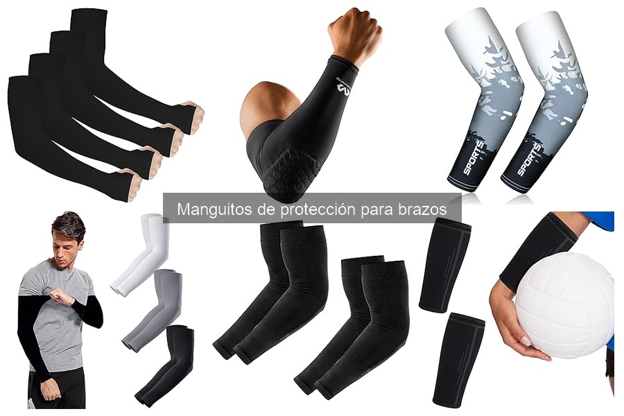 ** ¿Qué son los manguitos de protección para brazos?