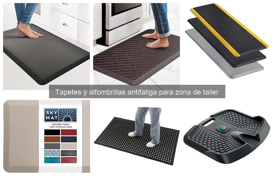 ¿Qué son los tapetes y alfombrillas antifatiga?