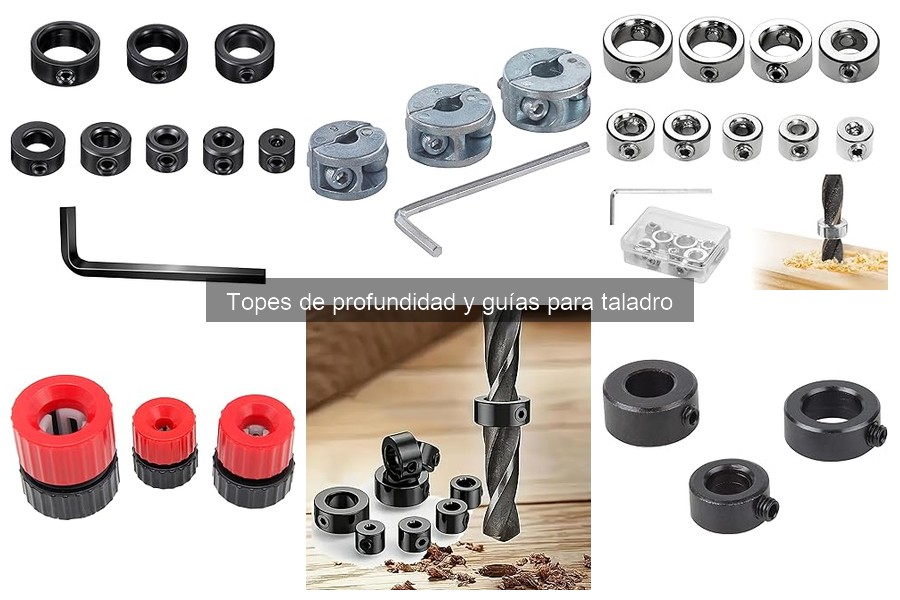 Qué son los topes de profundidad para taladro y su utilidad