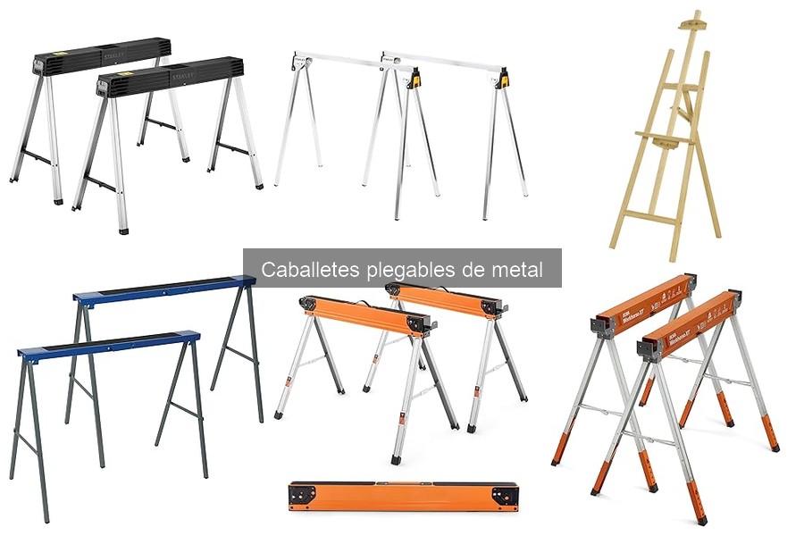 Reseñas de Caballetes Plegables de Metal: Mejores Modelos
