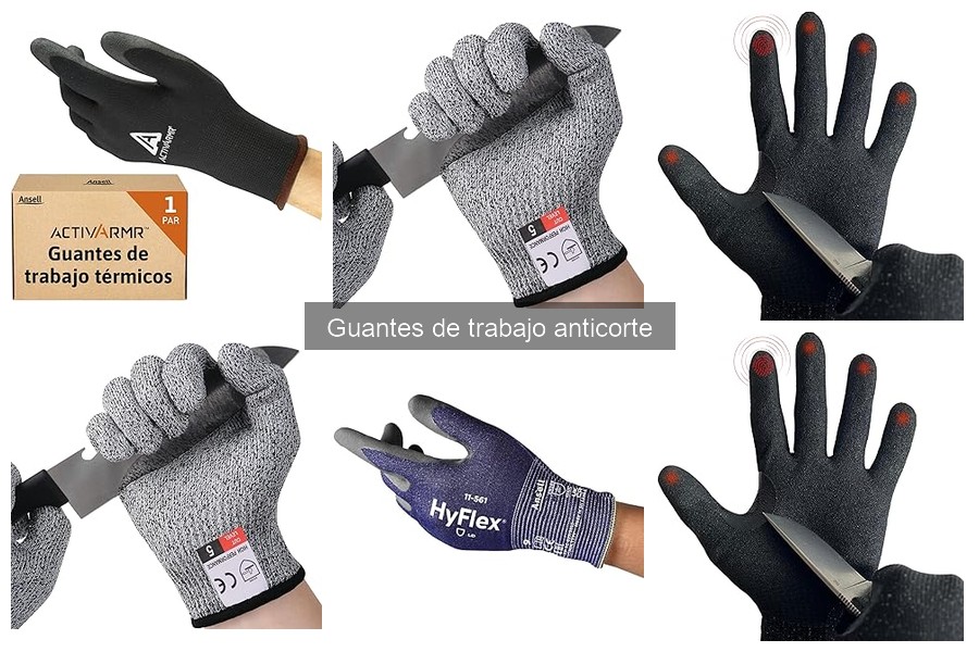 Reseñas de los guantes anticorte más vendidos