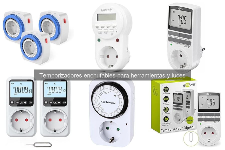 Seguridad de temporizadores enchufables para herramientas
