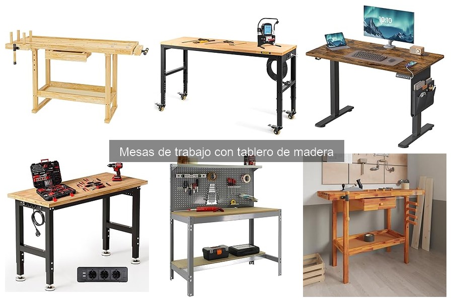 Soluciona problemas comunes con mesas de trabajo de madera