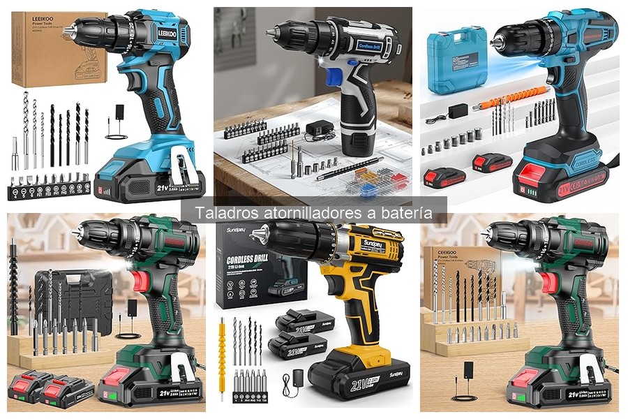 ** Soluciona problemas de batería en taladros atornilladores