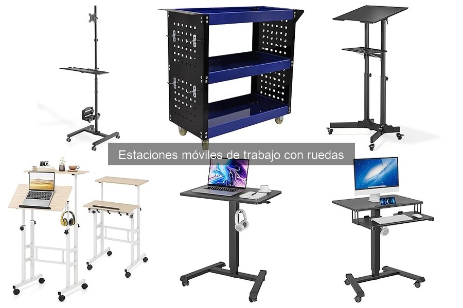 Soluciones a Problemas Comunes de Estaciones Móviles de Trabajo