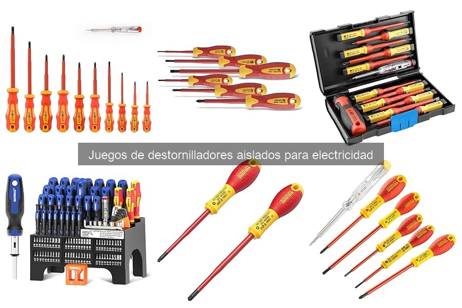 Soluciones cuando un destornillador aislado no basta