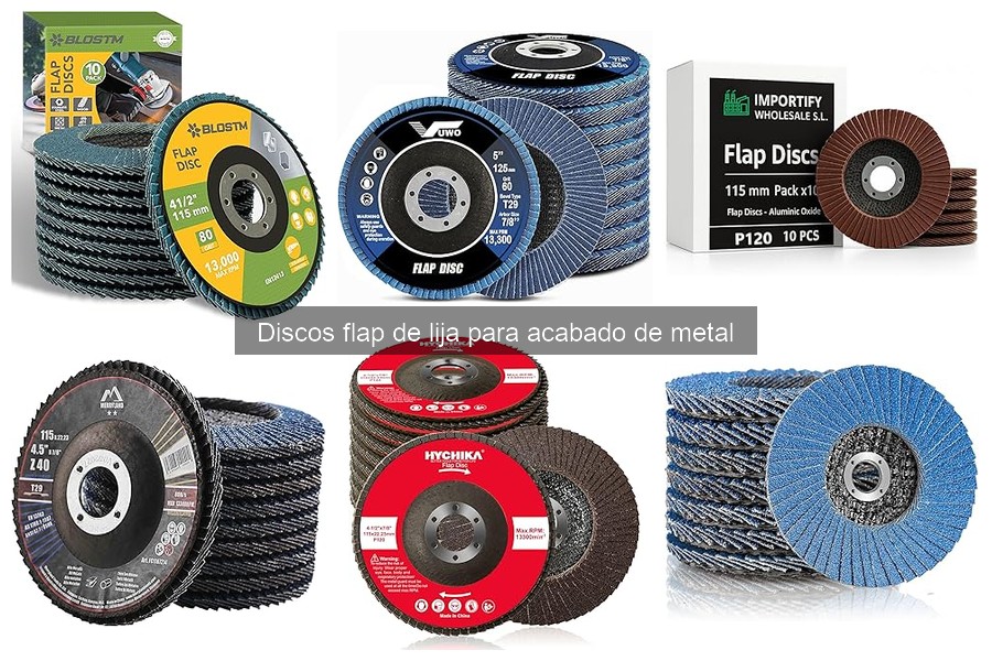 Técnicas Efectivas para Usar Discos Flap en Metal