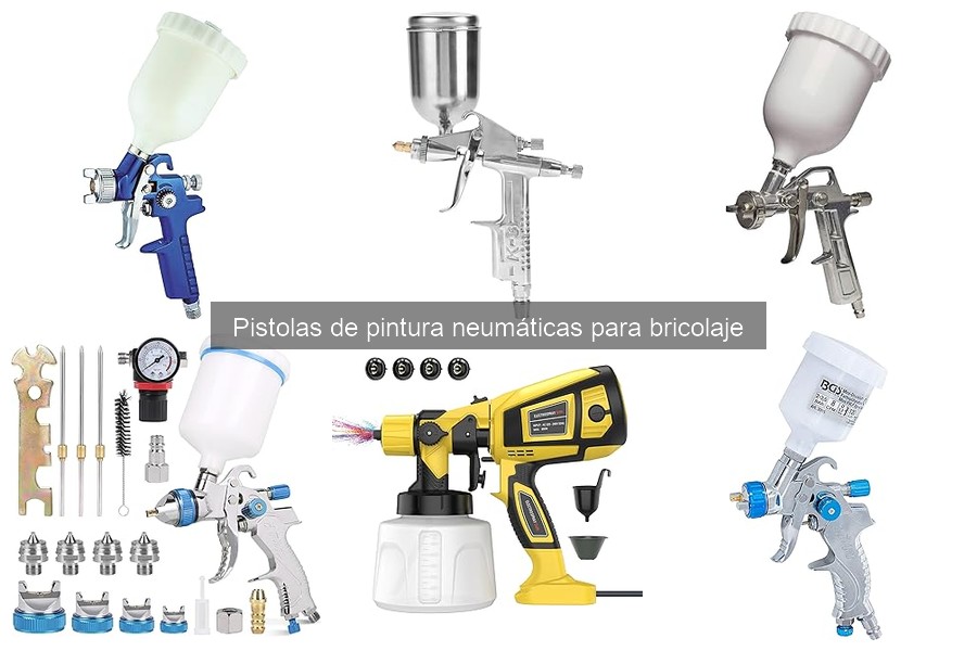 Técnicas para un Acabado Perfecto con Pistolas de Pintura Neumáticas