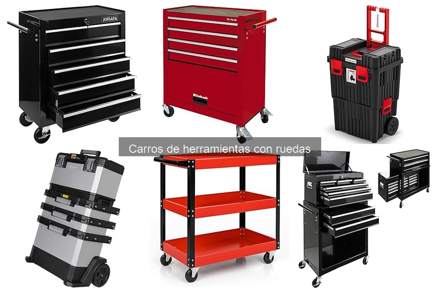 Testimonios de usuarios sobre carros de herramientas con ruedas