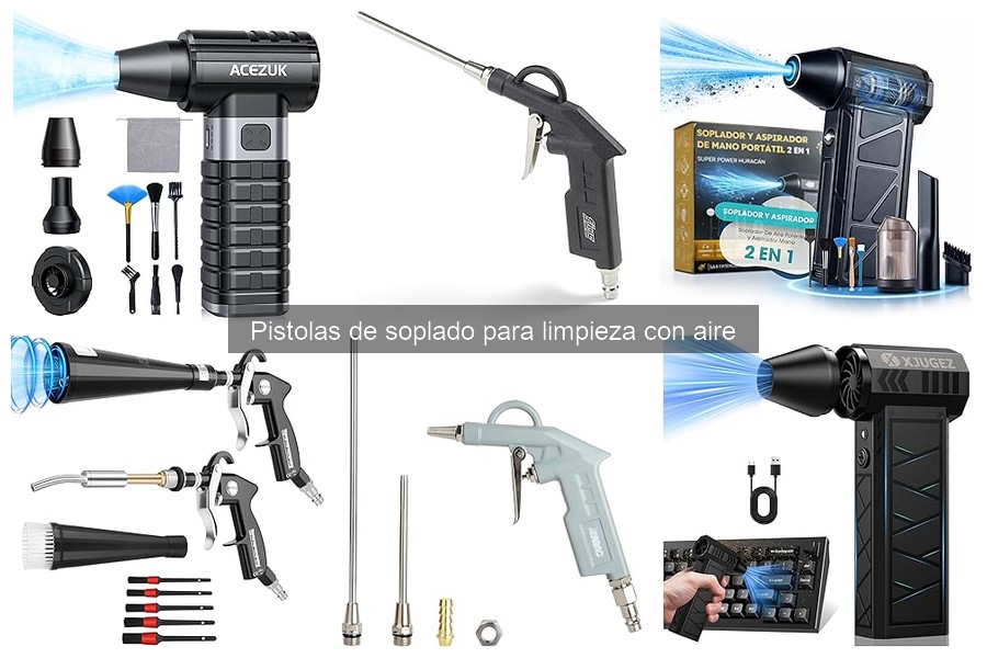 Testimonios de Usuarios sobre Pistolas de Soplado para Limpieza