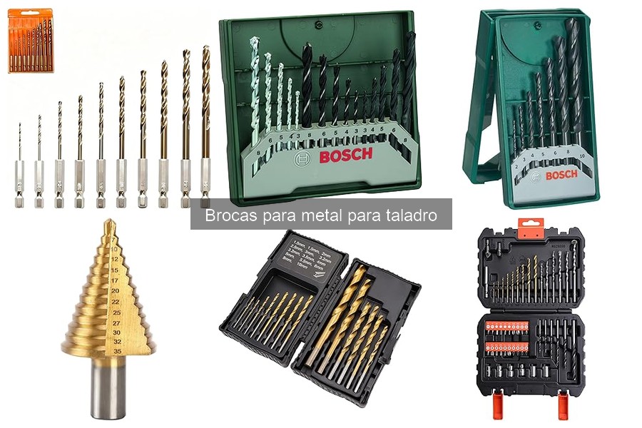Tipos de brocas para metal y sus usos en bricolaje