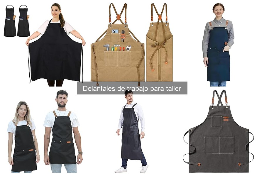 Tipos de Delantales de Trabajo para Taller: Guía Completa