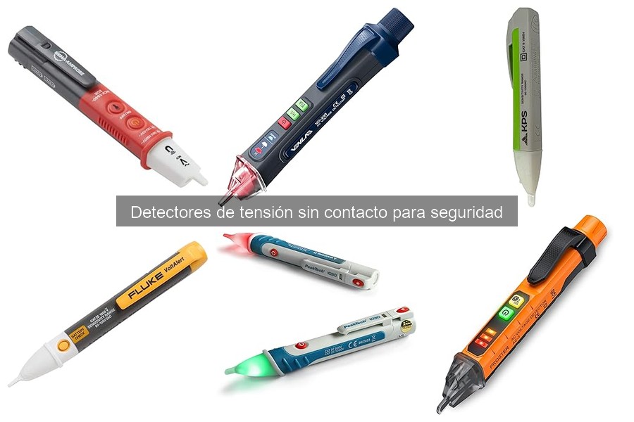 ** Tipos de detectores de tensión sin contacto y sus aplicaciones