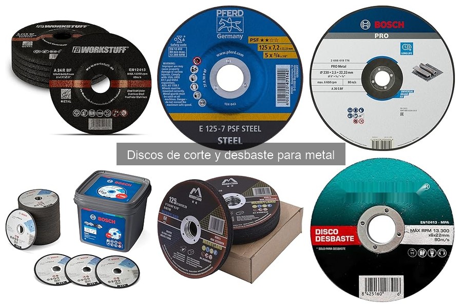 Tipos de discos de corte para metal: guía completa