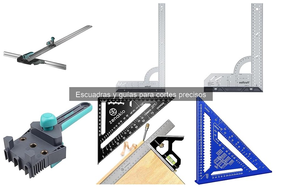 Tipos de escuadras para cortes precisos en bricolaje