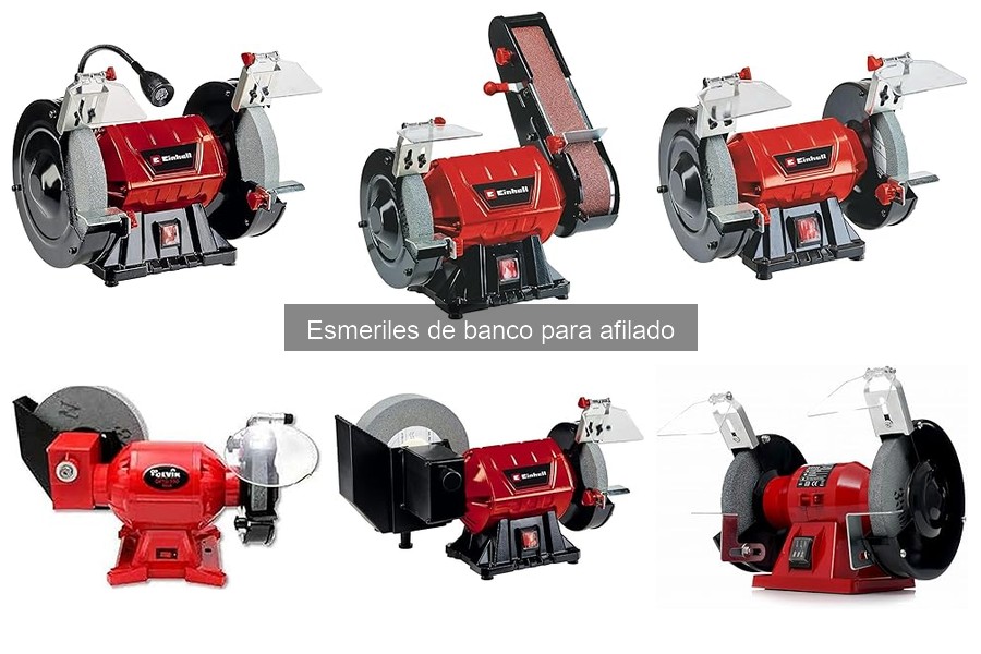 Tipos de esmeriles de banco: diferencias y selección