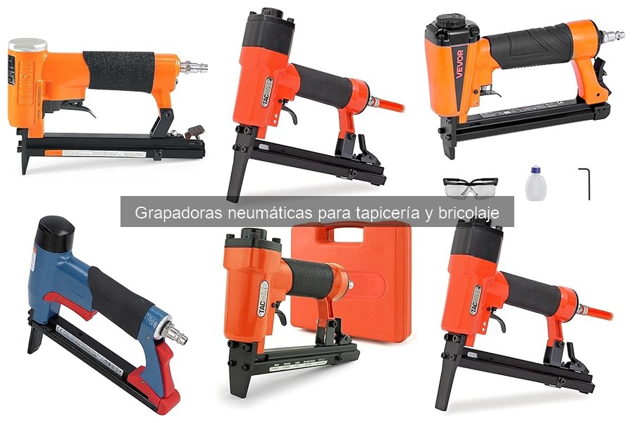 Tipos de Grapadoras Neumáticas y sus Usos Específicos
