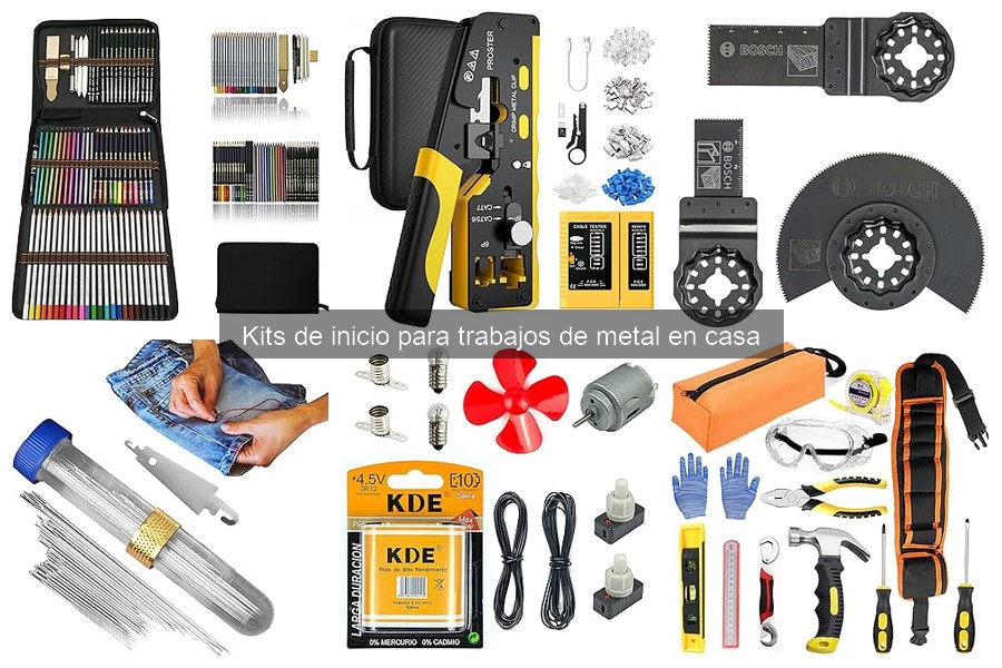 Tipos de kits de inicio para trabajos de metal en casa