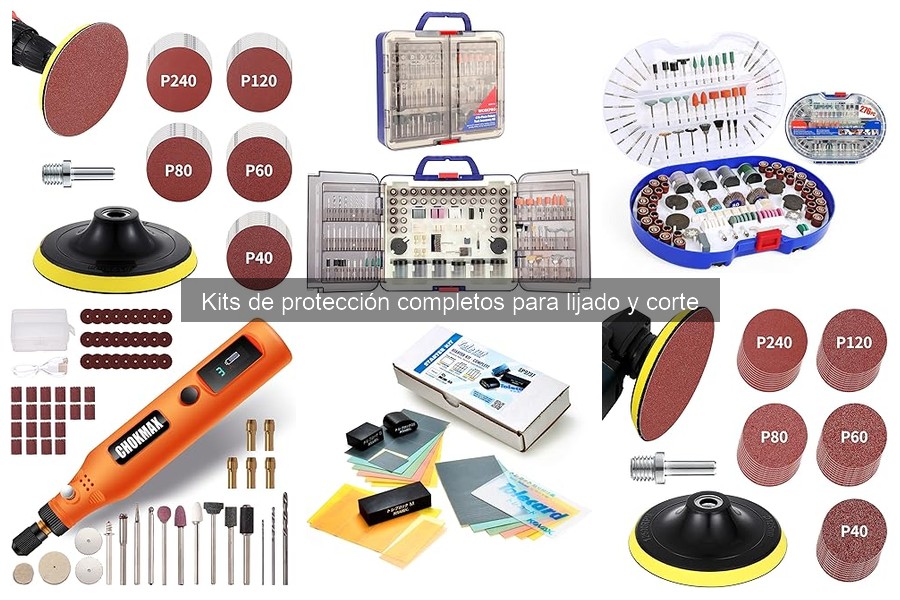 Tipos de Kits de Protección para Lijado y Corte