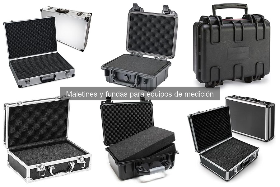 Tipos de maletines y fundas para equipos de medición