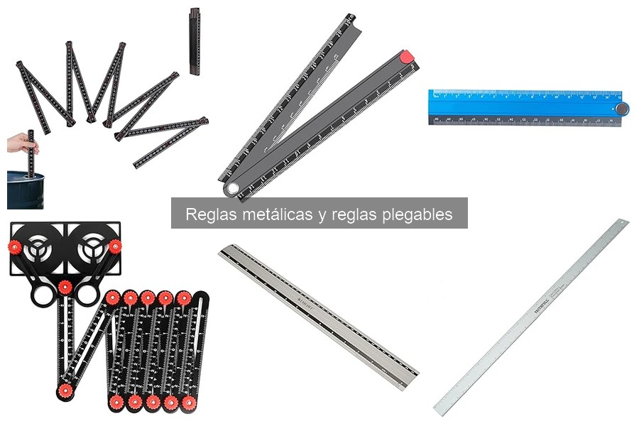Tipos de reglas plegables y sus ventajas en bricolaje