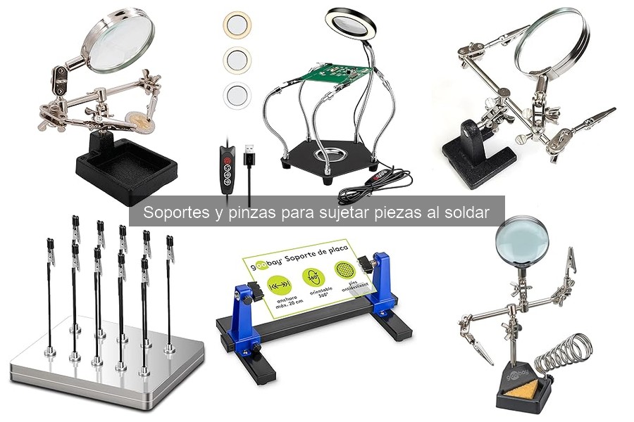 Tipos de soportes y pinzas para soldar: Guía completa
