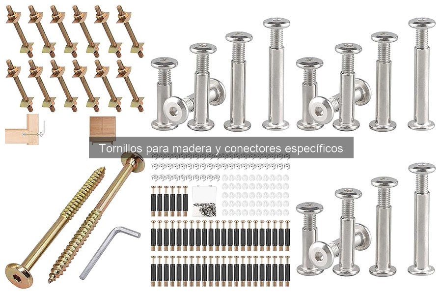 Tipos de tornillos para madera: ¿Cuál elegir para tu proyecto?