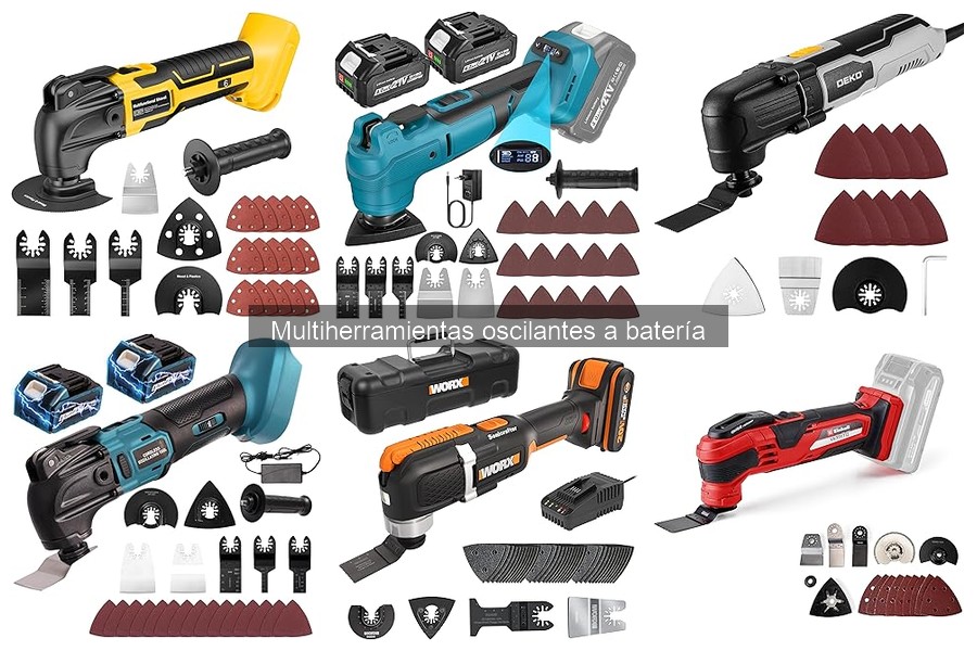 Usos Creativos de la Multiherramienta Oscilante a Batería