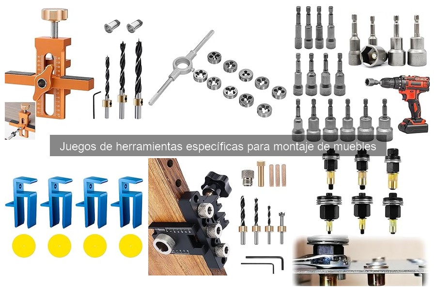 Usos Especiales de Herramientas para Montaje de Muebles