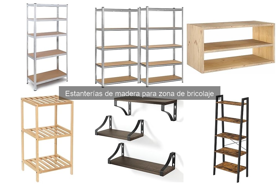 Ventajas de estanterías de madera para bricolaje en casa